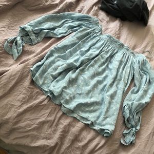 Off the shoulder blouse